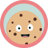Discover chocolate cookie with red circle T-Shirts