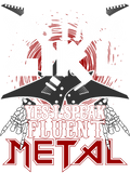 Discover Rock - i'm a girl who speak fluent metal T-Shirts