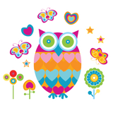 Discover Colorful Geometric Owl T-Shirts