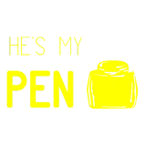 Discover GIFT - HE'S MY PEN YELLOW T-Shirts