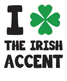Discover Cute I (Shamrock Graphic) The Irish Accent T-Shirts