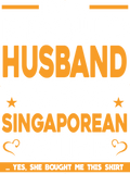 Discover Freaking awesome Singapore wife - Proud Husband T-Shirts