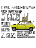 Discover Mini Cooper - A man who drive a mini T-Shirts