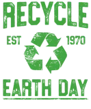 Discover Recycle Vintage Earth Day T-Shirts 1970 Science Climate