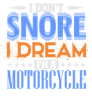 Discover Sleep Snore Dream funny humor loud sleeping bike T-Shirts