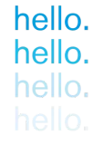 Discover Hello blue men Style T-Shirts Gift