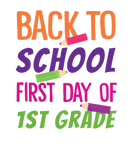 Discover First Day 1st First Grade Teacher Funny Back to School T-Shirts