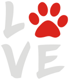 Discover Love Dog Paw T-Shirts