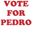 Discover Vote for Pedro Film Retro Napoleon Classic Sticker T-Shirts