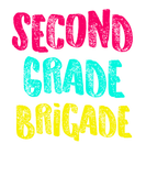 Discover Second Grade Design Second Grade Brigade Light Cute Gift 2nd Teacher Appreciation T-Shirts