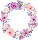 Discover Image: Watercolor, Flower wreath