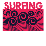 Discover Red Surfing T-Shirts