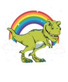 Discover T-Rex Tyrannosaurus Rex Dinosaure Rainbow Clouds T-Shirts