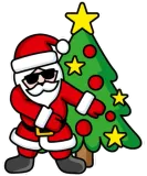 Discover Hipster Santa Claus Christmas tree floss flossing T-Shirts