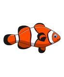 Discover clown fish orange aquatic gift idea T-Shirts