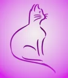 Discover purple cute cat T-Shirts