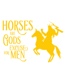 Discover Horse Love God Excuse Men Cool Present Horseriding T-Shirts