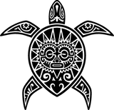 Discover maori turtle art T-Shirts poloshirt black