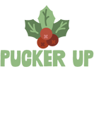 Discover Mistletoe Pucker Up Funny Christmas Holiday Pun