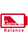Discover game life Balance Battery Design red outside