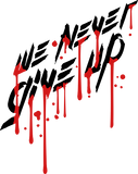 Discover drop blood graffiti stamp team brush strokes logo