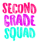 Discover Second Grade Design Second Grade Squad Distress Pink Cute Gift 2nd Teacher Appreciation T-Shirts