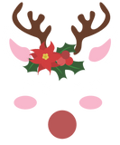 Discover Reindeer with mistletoe