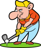 Discover Golf Player Golfer Sports Game