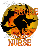 Discover I'm A Nurse -Funny Halloween Witch Gift Idea T-Shirts