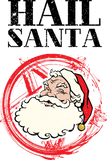 Discover Hail Santa | Santa Claus Christmas Satan Evil Gift T-Shirts