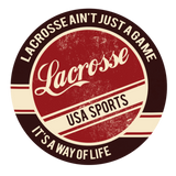Discover lacrosse retro vintage label T-Shirts