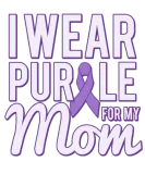 Discover I Wear Purple For My Mom Alzheimer's T-Shirts