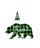 Discover Grammy Bear Green Buffalo Plaid Family Christmas T-Shirts