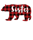 Discover Red Plaid Sister Bear Matching Buffalo Family T-Shirts