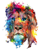 Discover Colorful Lion T-Shirts Lion Face T-Shirts