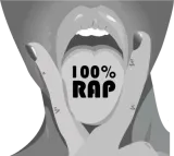 Discover Rap 100% Tongue Girl Music T-Shirts hip hop T-Shirts