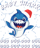 Discover Baby Shark Christmas Santa Hat T-Shirts