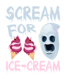Discover Scream For Ice Cream Cherry Strawberry Ice Cream T-Shirts
