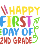Discover happy first day of second grade book notebook teac T-Shirts
