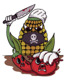 Discover Vegan vegetable butcher corn tomato pepper gift T-Shirts