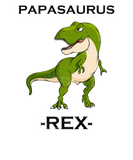 Discover T-Rex dinosaur Papasaurus Papa Gift New Dad T-Shirts