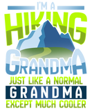 Discover Funny Hiking Grandma T-Shirts Gift