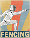 Discover Fencing Retro Vintage Gift Sport Hobby T-Shirts