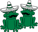 Discover couple 2 friends team duo sombrero mexican hat sou T-Shirts