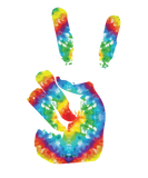 Discover Peace Hand Tie Dye Cool T-Shirts
