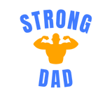 Discover Strong Dad Father Father's Day Fitness Gift Gym T-Shirts