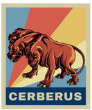 Discover Retro Vintage Cerberus Dog Greek Mythology Gift T-Shirts