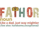 Discover Vintage Fa thor T-Shirts Fathor Birthday Father's day