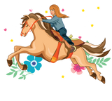 Discover Horse Woman Energy In A Happy And Dreamy Style T-Shirts