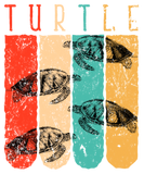 Discover Turtle retro reptile vintage T-Shirts
